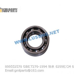 ,800552578 GB/T276-1994 BEARING 6209/CM