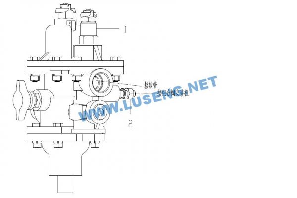 803004037 SH380A-3511010 MULTIFUNCTIONAL UNLOADING VALVE - Image 2