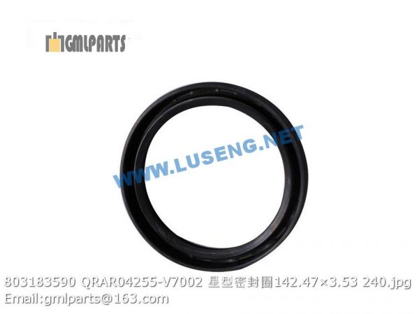 ,803183590 QRAR04255-V7002 SEAL RING 142.47×3.53