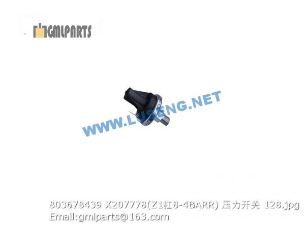 ,803678439 X207778 (Z1/8-4BARR) Pressure Switch