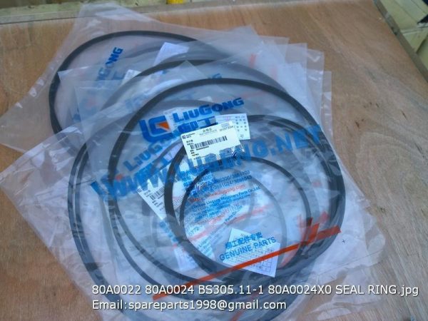 80A0024X0 O-RING LIUGONG SPARE PARTS 80A0022 80A0024 - Image 2