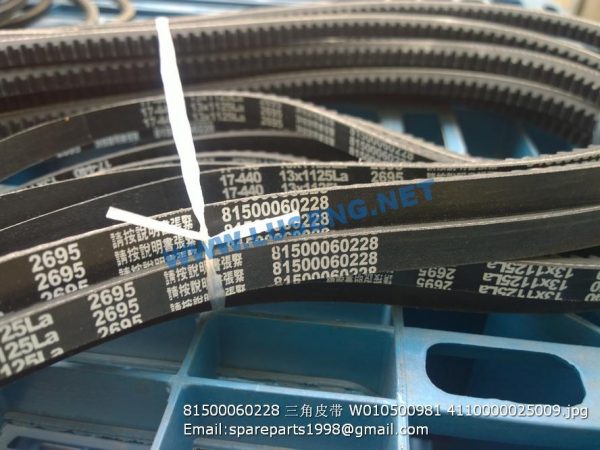 ,81500060228 W010500981 4110000025009 V-belt