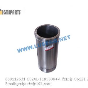 ,860112631 C02AL-1105800+A CYLINDER LINER C6121