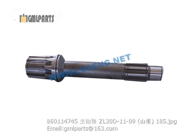 ,860114745 ZL30D-11-09 DRIVEN SHAFT