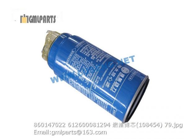 ,860147022 612600081294 fuel filter 108454