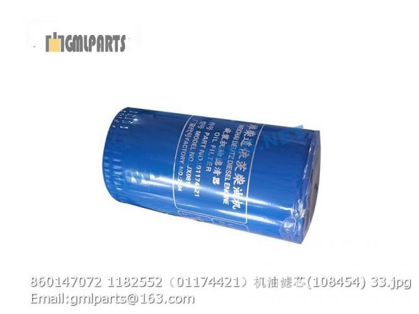 ,860147072 1182552 01174421 OIL FILTER 108454