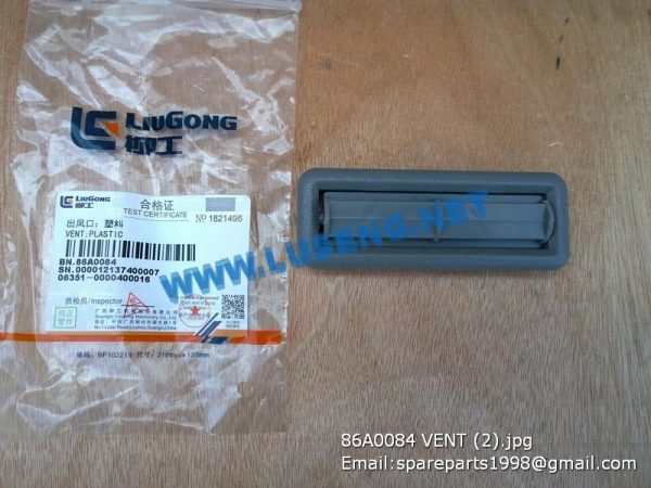 LIUGONG SPARE PARTS,86A0084,LOUVER,86A0084 LOUVER LIUGONG SPARE PARTS LIUGONG VENT