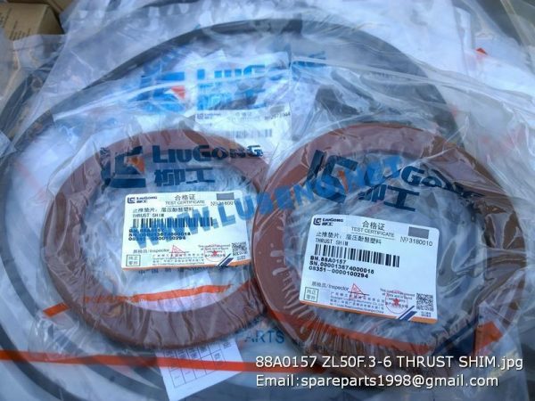 LIUGONG SPARE PARTS,88A0157,THRUST SHIM,88A0157 THRUST SHIM LIUGONG SPARE PARTS ZL50F.3-6