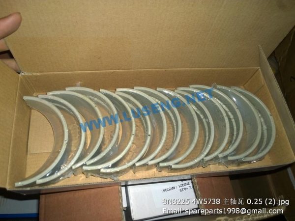 ,8N8225 4W5738 MAIN BEARING 0.25 SHANGCHAI C6121 PARTS