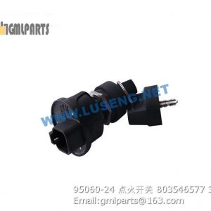 ,803546577 95060-24 Igniting Switch XCMG ZL50G WHEEL LOADER