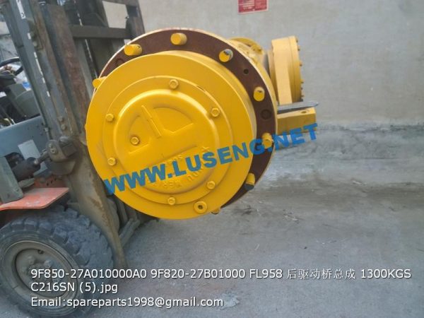 9F850-27A010000A0 9F820-27B01000 FL958G rear axle C216SN - Image 3