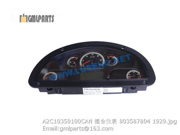 ,803587804 A2C10359100CAN Alarm Cluster