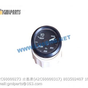 ,803502407 A2C60000273 Water Temperature Meter A2C60000317