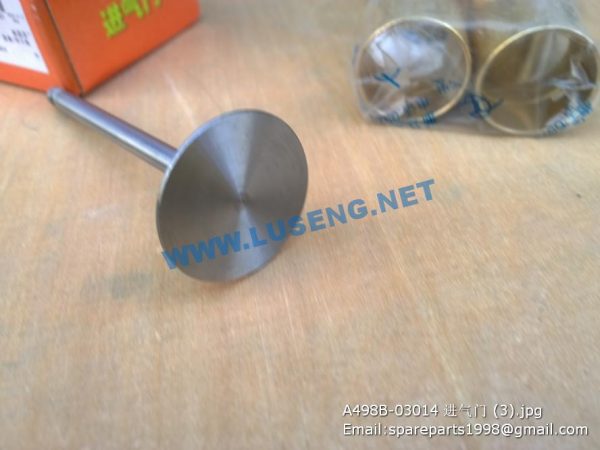 A498B-03014 VALVE INTAKE XINCHAI 498 PARTS - Image 2