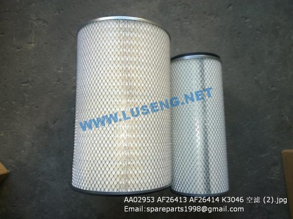 ,AA02953 AF26413 AF26414 K3046 AIR FILTER ASSY