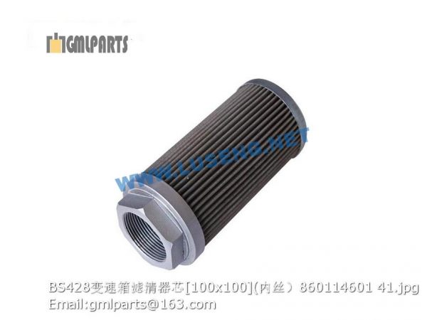 ,860114601 BS428 transmission filter