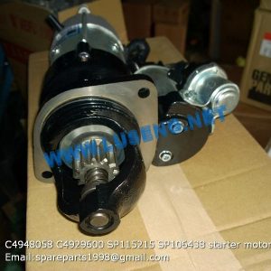 C4948058，Starting Motor,4948058 SHANTUI Starting Motor C4948058