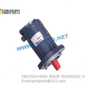 ,803043560 CBK1020-488R GEAR PUMP