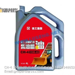 ,860148652 CH-4 15W/40 DIESEL ENGINE OIL 4L
