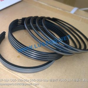 ,D05-107-01A D05-108-01a D05-002-01a FD05-31Y 4114 PISTON RING