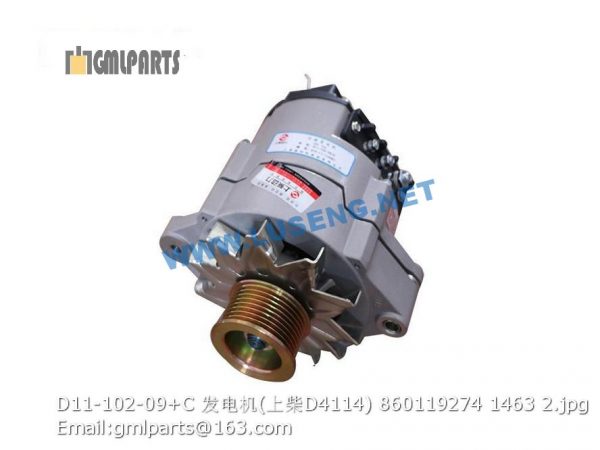 ,860119274 D11-102-09+C ALTERNATOR D4114