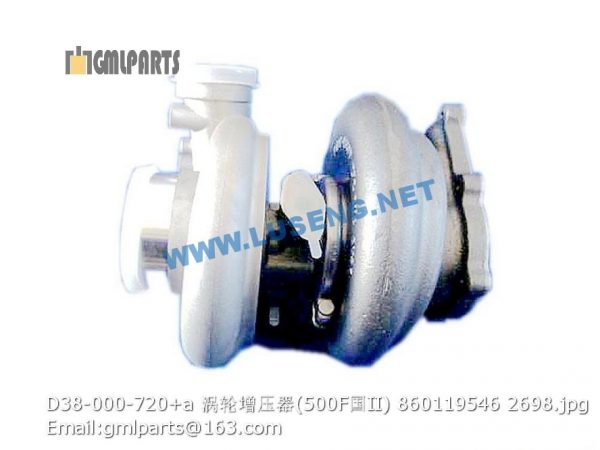 ,860119546 D38-000-720+a TURBOCHARGER LW500F