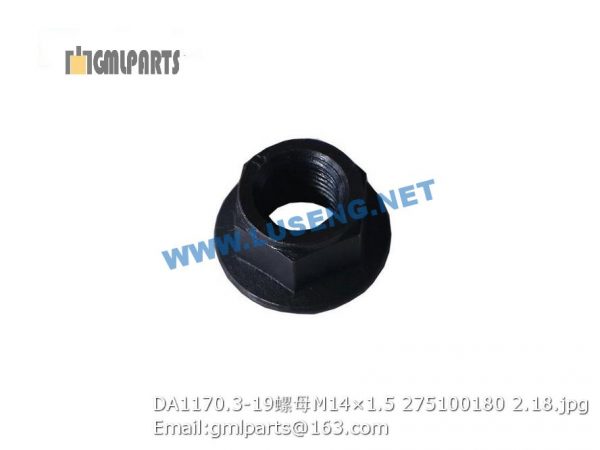 ,275100180 DA1170.3-19 NUT M14×1.5