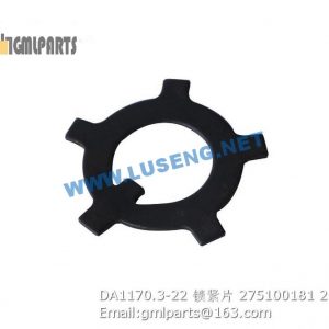 ,275100181 DA1170.3-22 GEAR XCMG