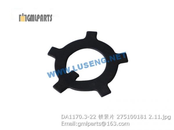 ,275100181 DA1170.3-22 GEAR XCMG