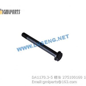 ,275100160 DA1170.3-5 BOLT