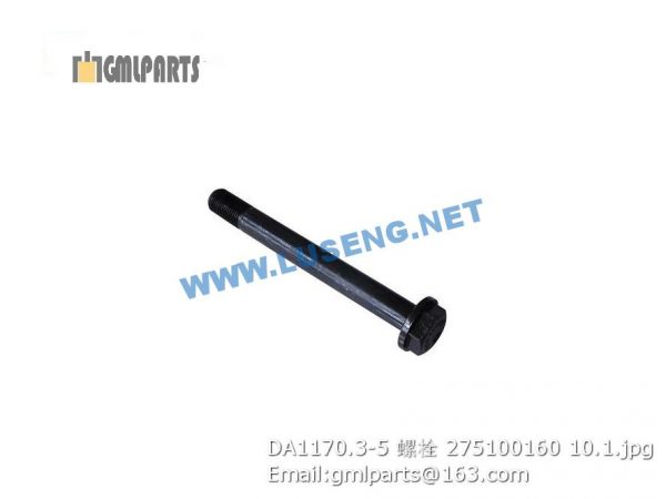 ,275100160 DA1170.3-5 BOLT