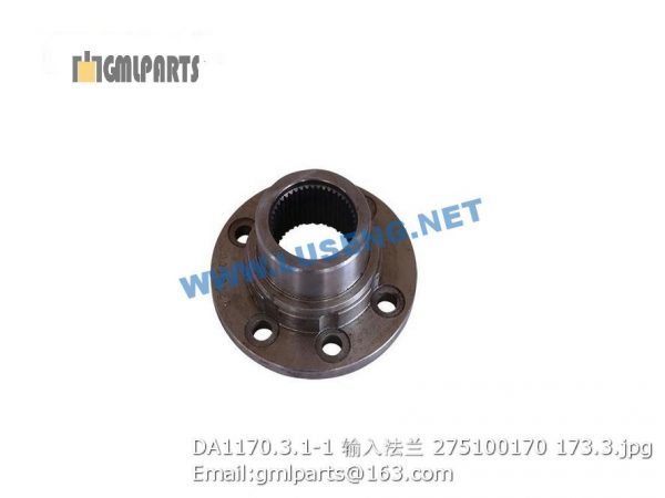 ,275100170 DA1170.3.1-1 INPUT FLANGE