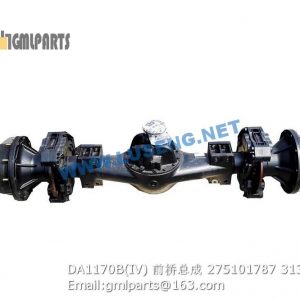 ,275101787 DA1170B(IV) FRONT AXLE