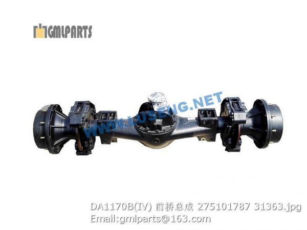 ,275101787 DA1170B(IV) FRONT AXLE