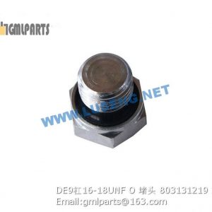 ,803131219 DE9/16-18UNF O PLUG XT680