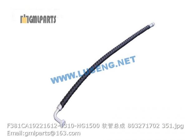 ,803271702 F381CA19221612-1310-HG1500 HOSE