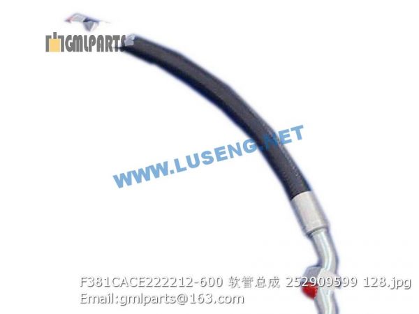 ,252909599 F381CACE222212-600 HOSE XCMG