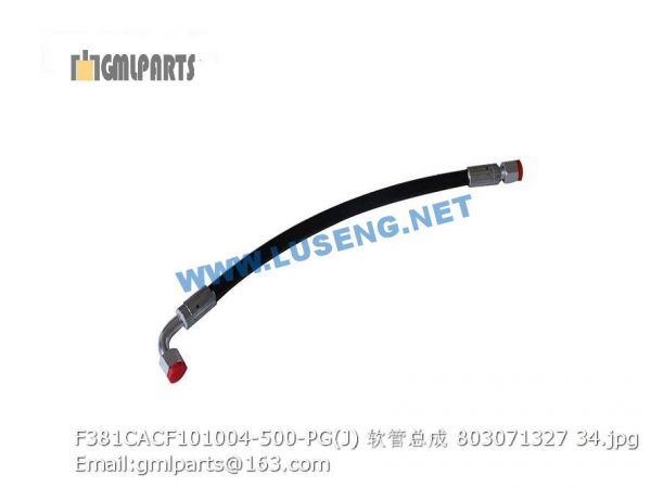 ,803071327 F381CACF101004-500-PG(J) HOSE