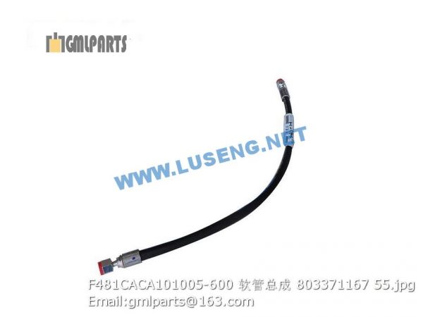 ,803371167 F481CACA101005-600 HOSE XCMG