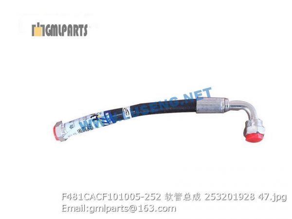 ,253201928 F481CACF101005-252 HOSE XCMG