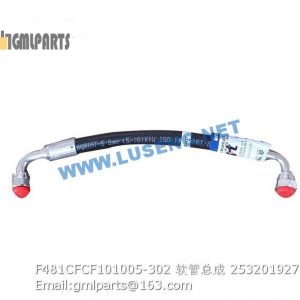 ,253201927 F481CFCF101005-302 HOSE XCMG