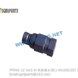 ,401002357 FFH08 12 GAS M CONNECTOR