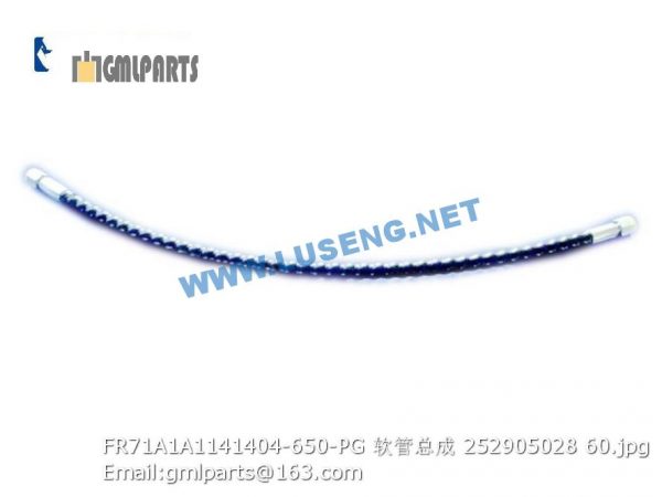 ,252905028 FR71A1A1141404-650-PG HOSE