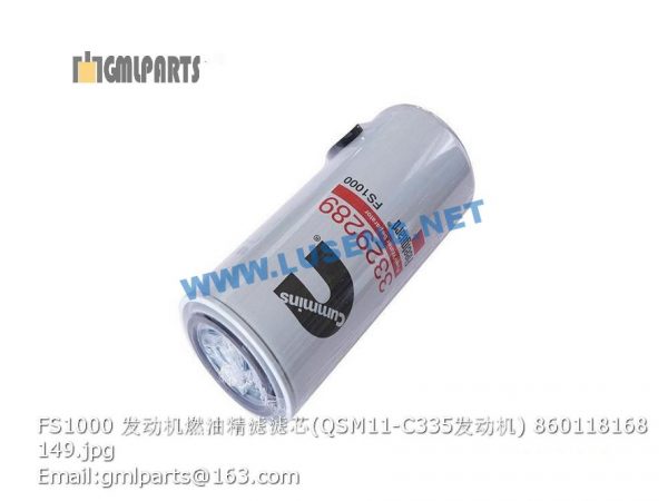 ,860118168 FS1000 fuel filter QSM11-C335