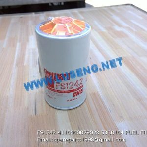 LIUGONG SPARE PARTS,53C0104,FILTER,53C0104 FILTER LIUGONG SPARE PARTS FS1242 4110000079028