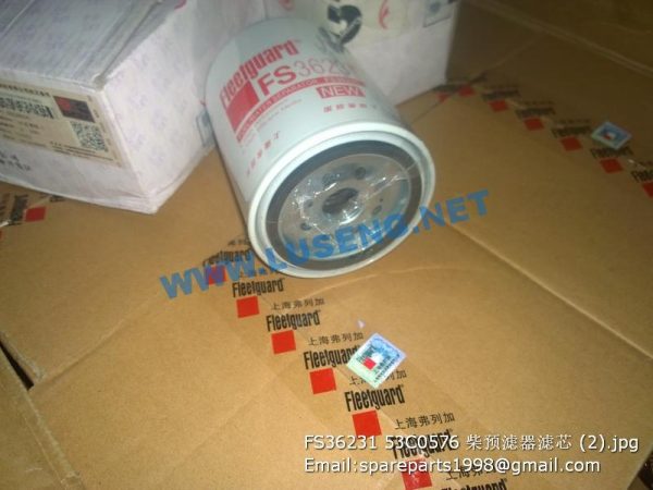 FS36231 53C0576 fuel filter - Image 2