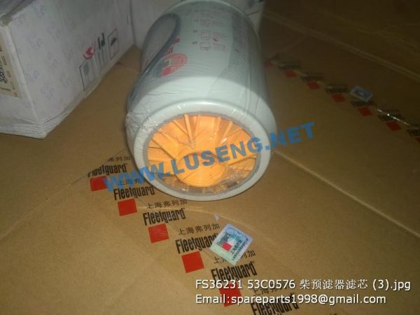 FS36231 53C0576 fuel filter - Image 3