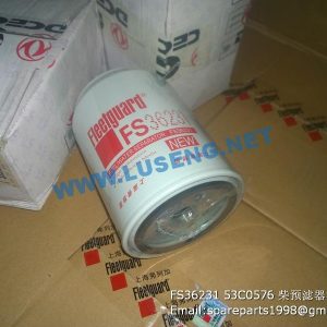 ,FS36231 53C0576 fuel filter