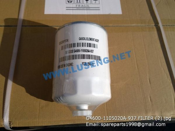 ,G4600-1105020A-937 FILTER YUCHAI YC6L290 PARTS