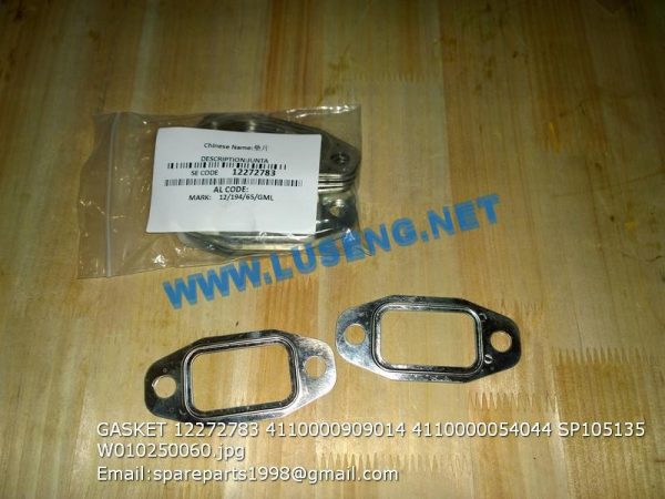 ,GASKET 12272783 4110000909014 4110000054044 SP105135 W010250060